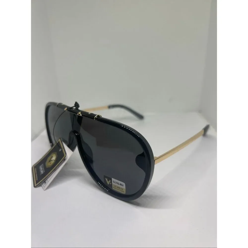 VG Aviator Shield Sunglasses NWT UV400 Protection